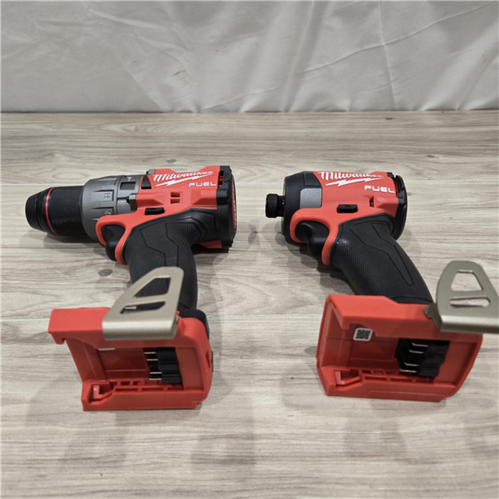 AS-IS MILWAUKEE FUEL 18V Hammer Drill and Impact Driver Combo Kit