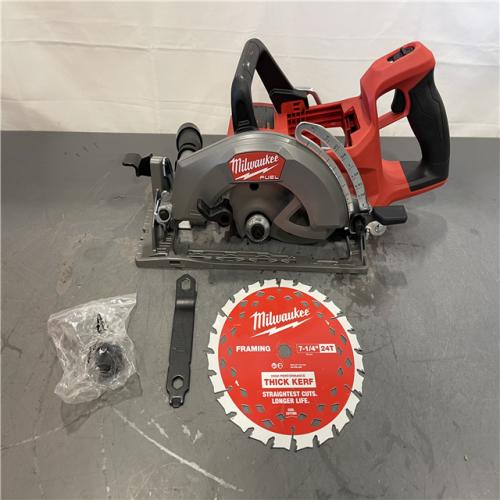 AS-IS - MILWAUKEE M18 FUEL 18V Lithium-Ion Cordless 7-1/4 in. Rear Handle Circular Saw