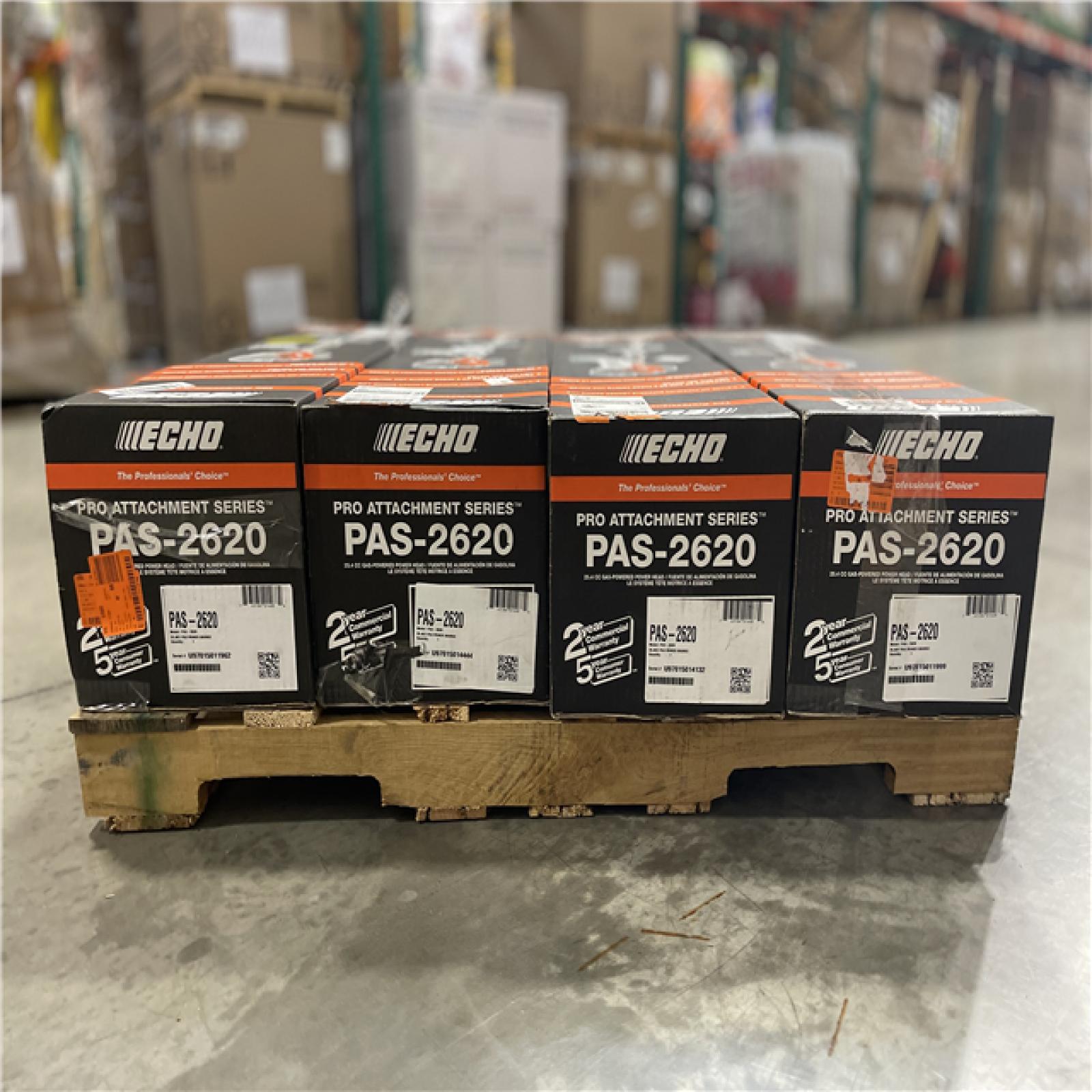 DALLAS LOCATION- NEW!- ECHO 25.4 cc Gas 2-Stroke X Series Attachment Capable Power Head (POWER HEAD ONLY  LOT OF 4)