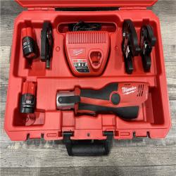 AS-IS Milwaukee 12-Volt Lithium-Ion Force Logic Cordless Press Tool Kit