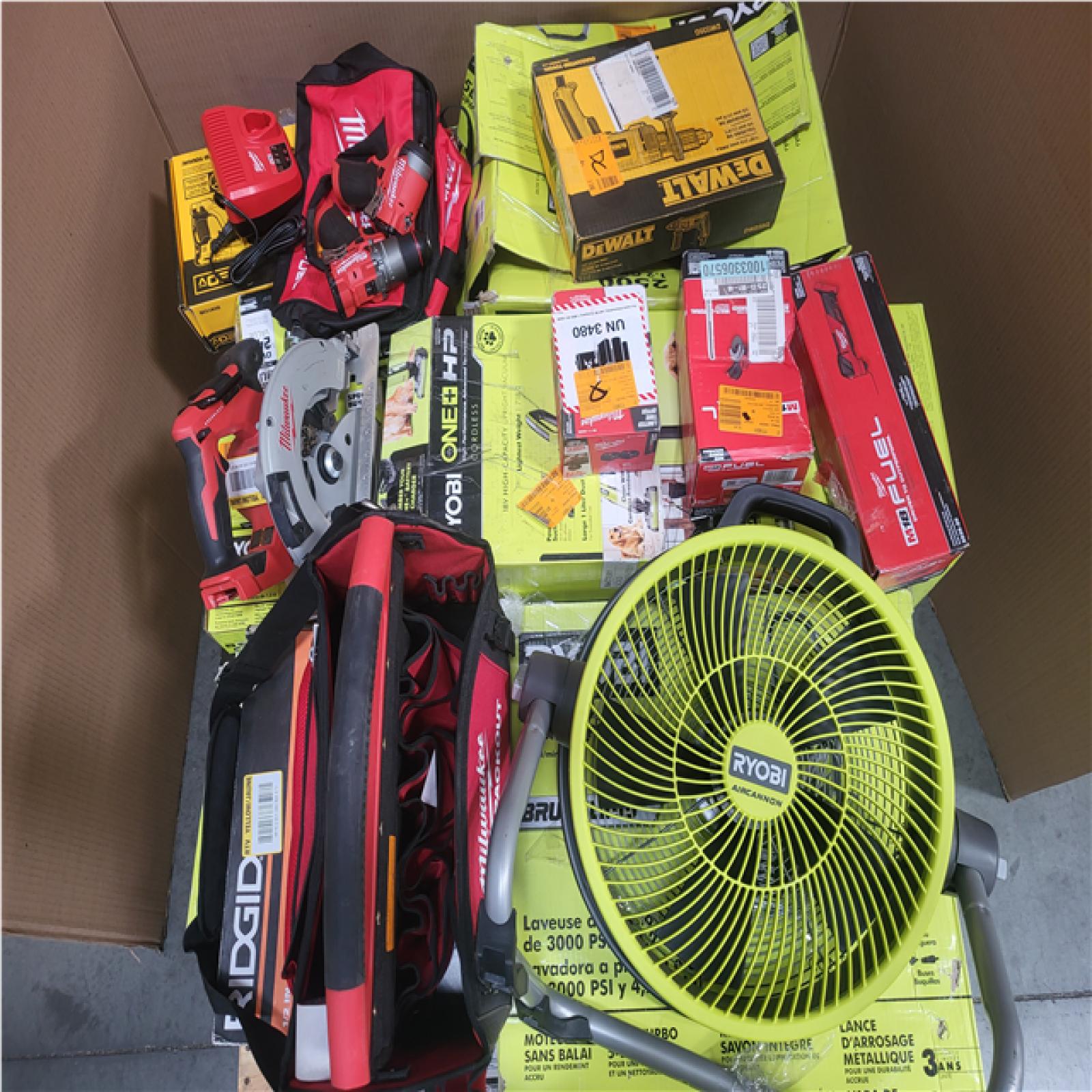 CALIFORNIA AS-IS TOOL PALLET