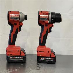 AS-IS- Milwaukee M18 Compact Brushless 2-Tool Combo Kit