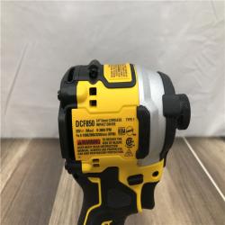 AS-IS DEWALT ATOMIC 20V MAX Cordless Brushless Compact 1/4 in. Impact Driver (Tool Only)