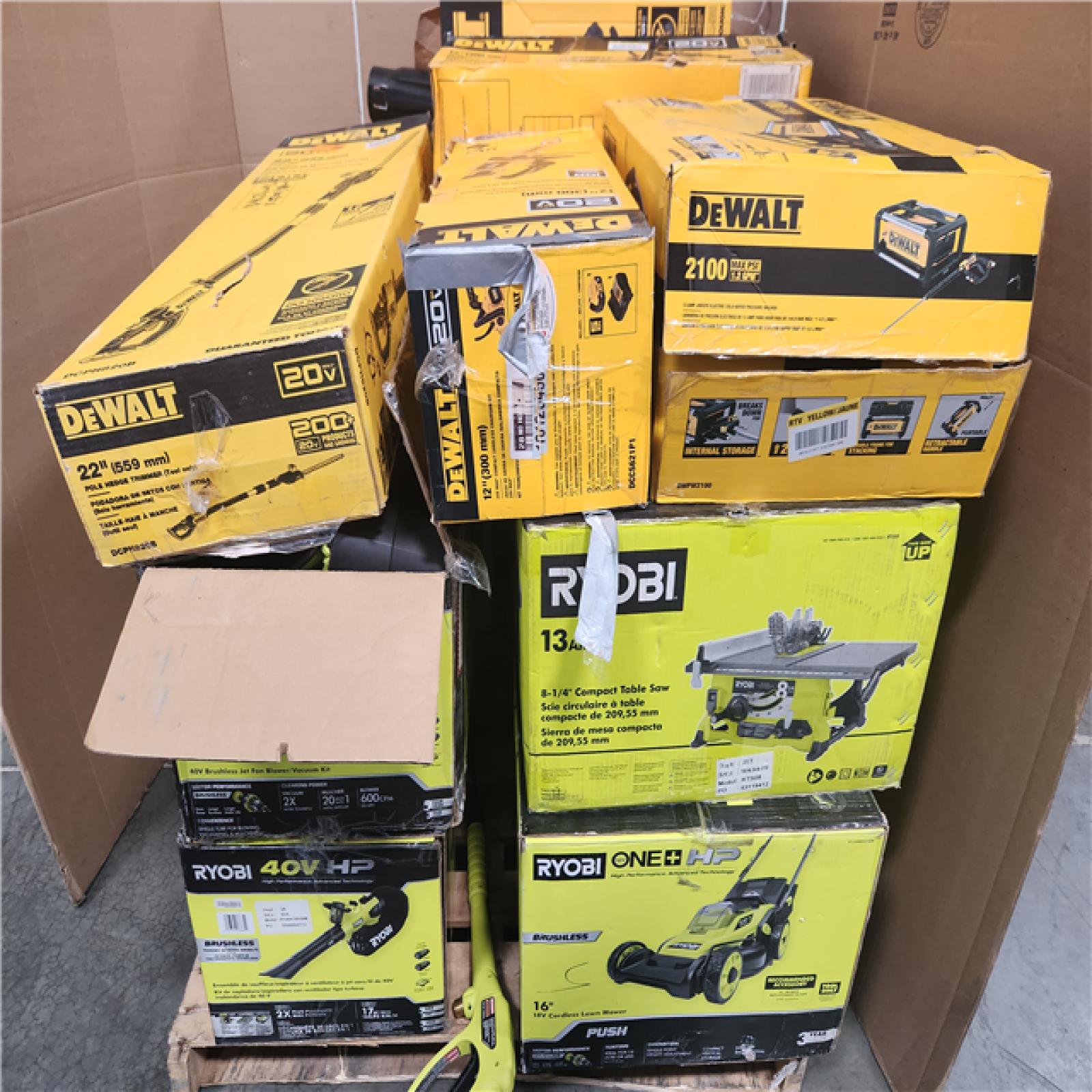 CALIFORNIA AS-IS TOOL PALLET