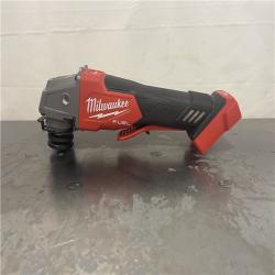 AS-IS- Milwaukee FUEL 18-Volt Lithium-Ion Brushless Cordless 4-1/2 in./5 in. Grinder W/Paddle Switch (Tool-Only)
