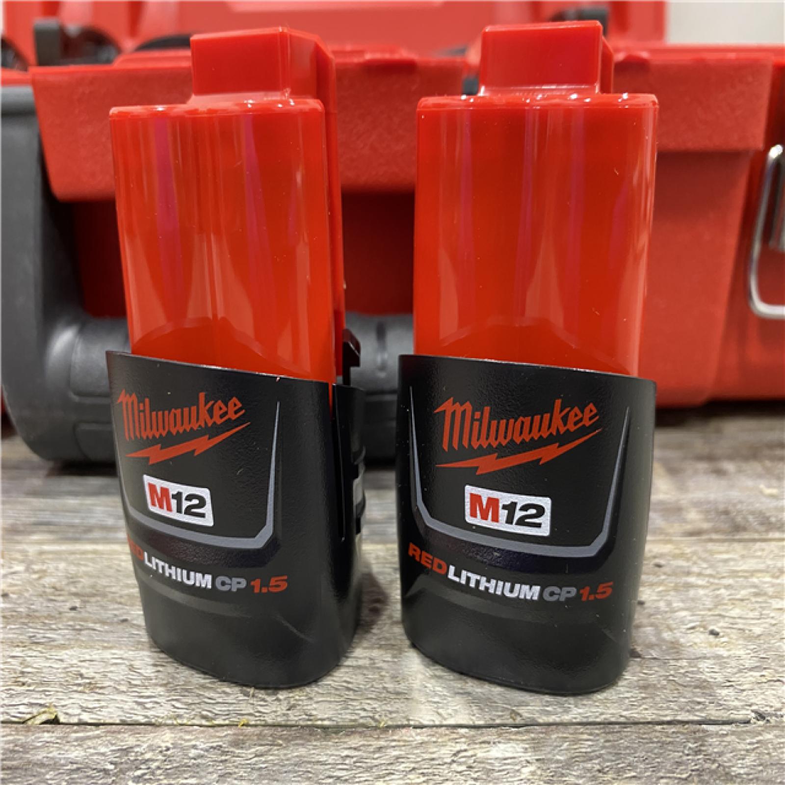 AS-IS Milwaukee 12-Volt Lithium-Ion Force Logic Cordless Press Tool Kit