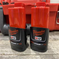 AS-IS Milwaukee 12-Volt Lithium-Ion Force Logic Cordless Press Tool Kit