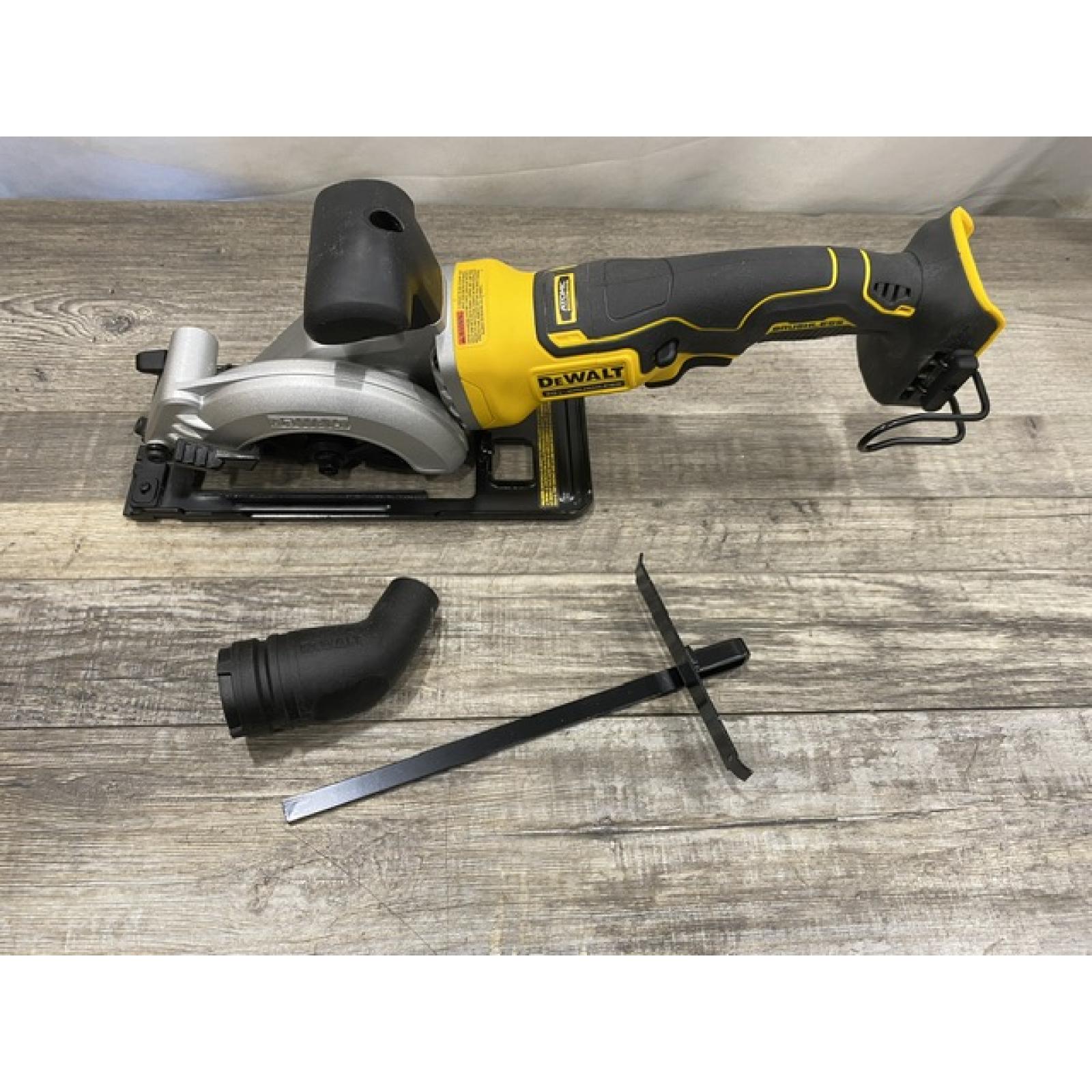 AS-IS DEWALT ATOMIC 20V MAX Cordless Brushless 4-1/2 in. Circular Saw (Tool Only)