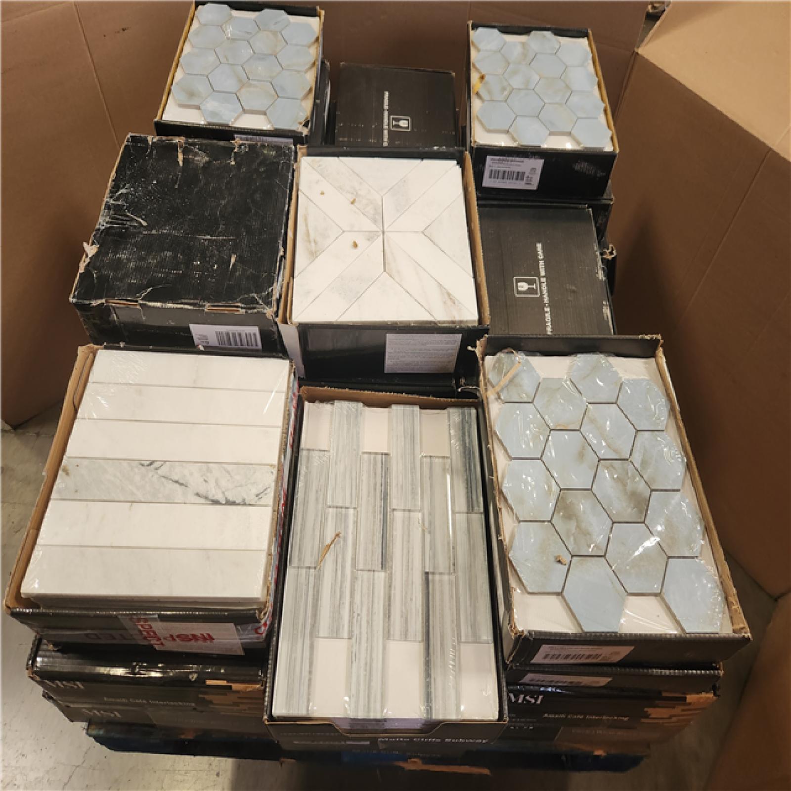 Phoenix Mixed MSI Wall Kitchen and Bathroom Tile Pallet of 33