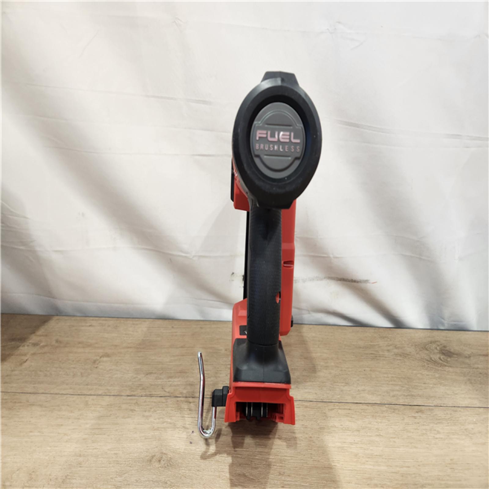 AS-IS- Milwaukee FUEL 18-Volt Lithium-Ion Brushless Cordless 18-Gauge 1/4 in. Narrow Crown Stapler (Tool-Only)