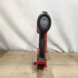 AS-IS- Milwaukee FUEL 18-Volt Lithium-Ion Brushless Cordless 18-Gauge 1/4 in. Narrow Crown Stapler (Tool-Only)