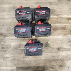 HOUSTON LOCATION - AS-IS MILWAUKEE FORGE BATTERY PACK QTY - 5