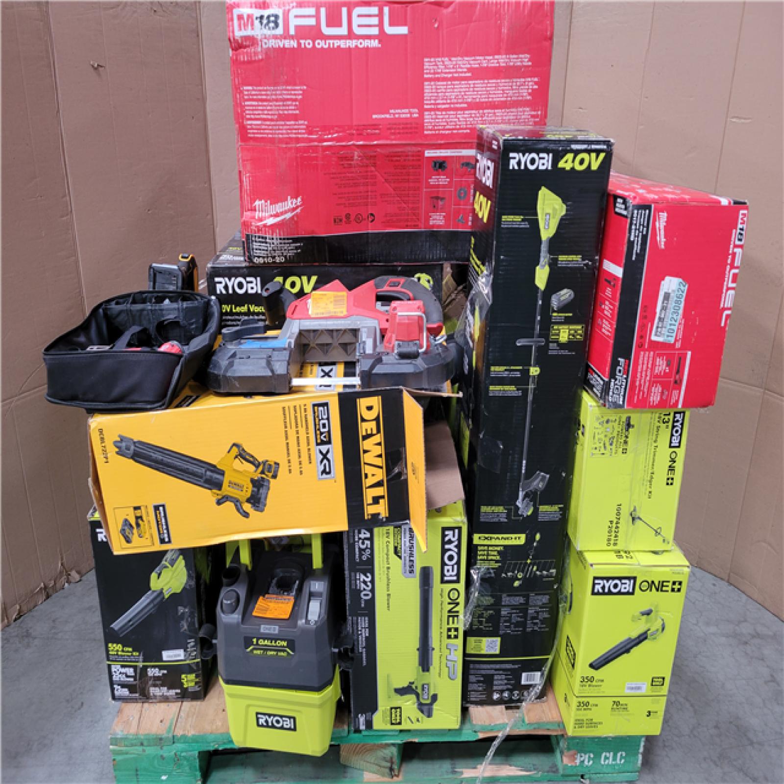 CALIFORNIA AS-IS TOOL PALLET