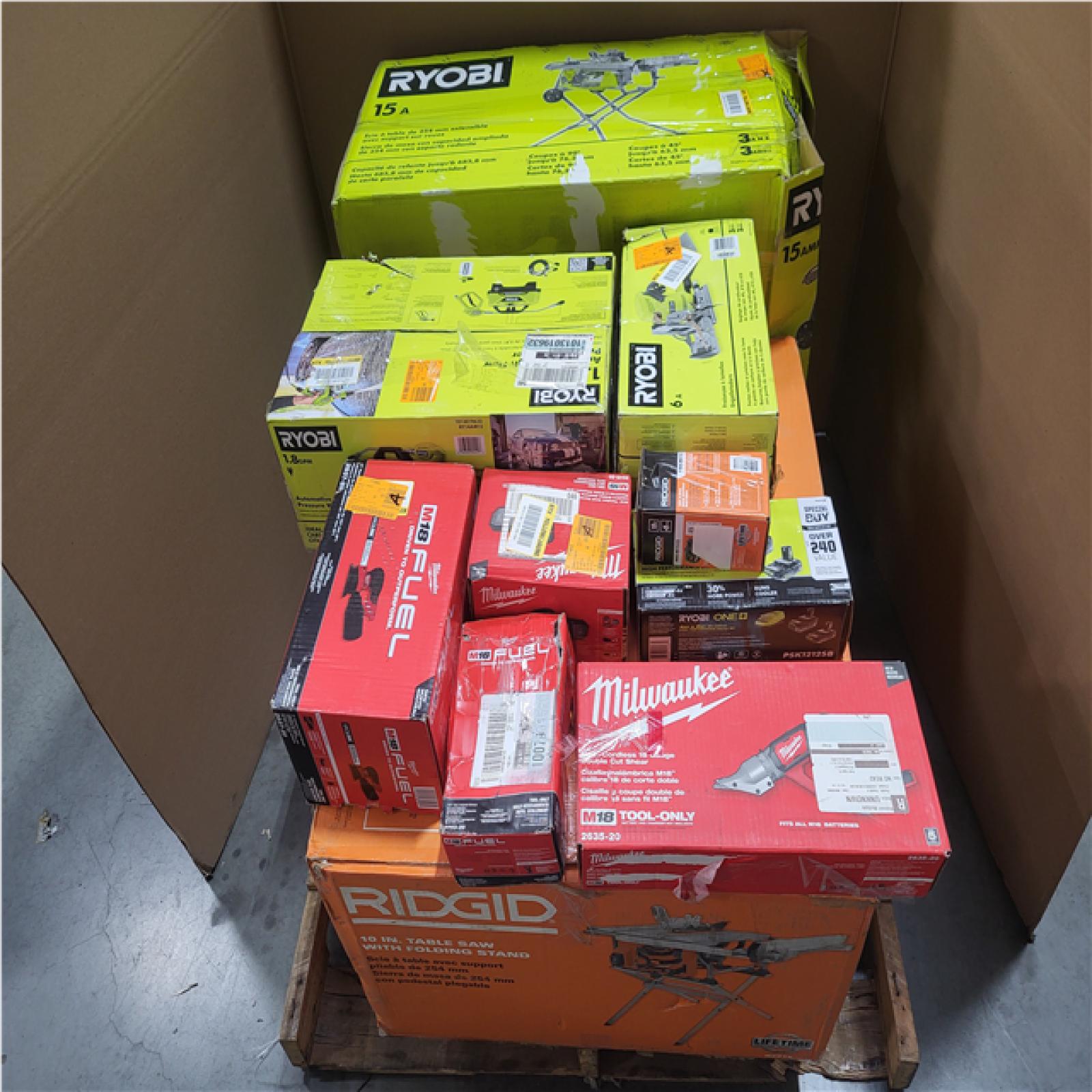 CALIFORNIA AS-IS TOOL PALLET