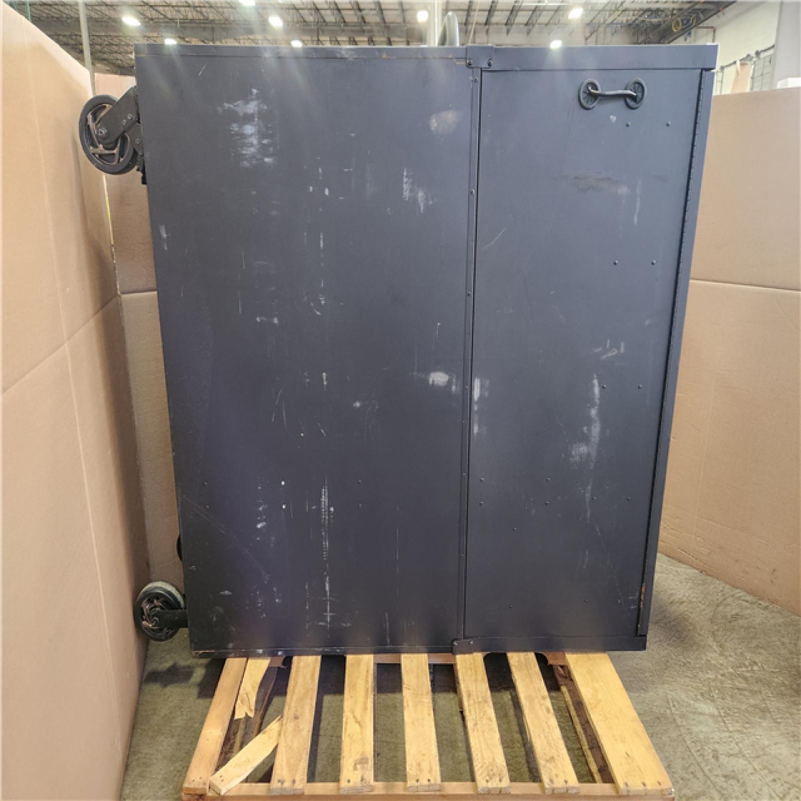 Phoenix AS-IS Husky Tool Storage 52 in. W x 20 in. D Heavy Duty Rolling Tool Chest Combo in Matte Black