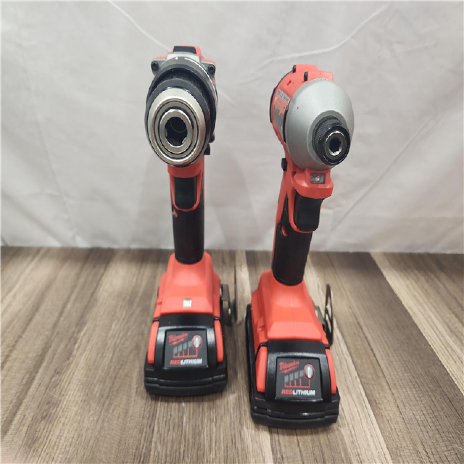 AS-IS- Milwaukee M18 Compact Brushless 2-Tool Combo Kit