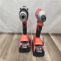 AS-IS- Milwaukee M18 Compact Brushless 2-Tool Combo Kit