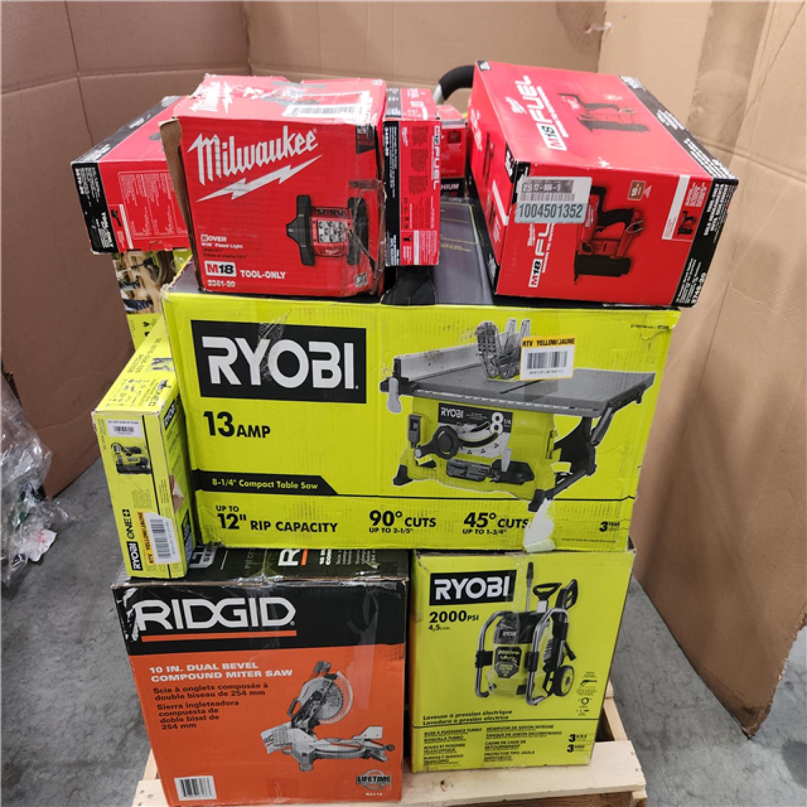 CALIFORNIA AS-IS TOOL PALLET