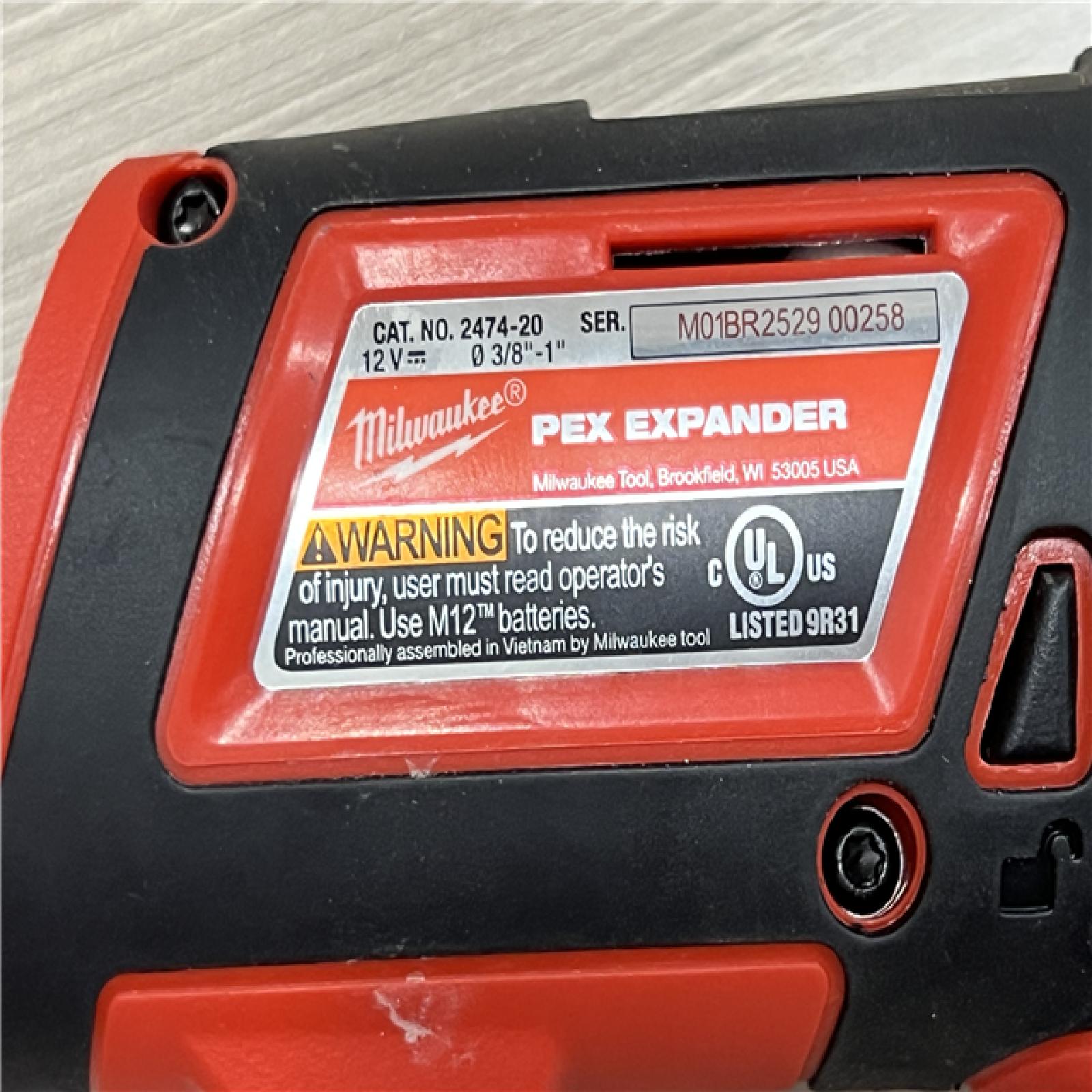 AS-IS Milwaukee Cordless PEX Expansion Tool Kit