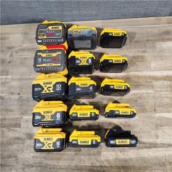 HOUSTON LOCATION - AS-IS DEWALT BATTERY PACK QTY - 15