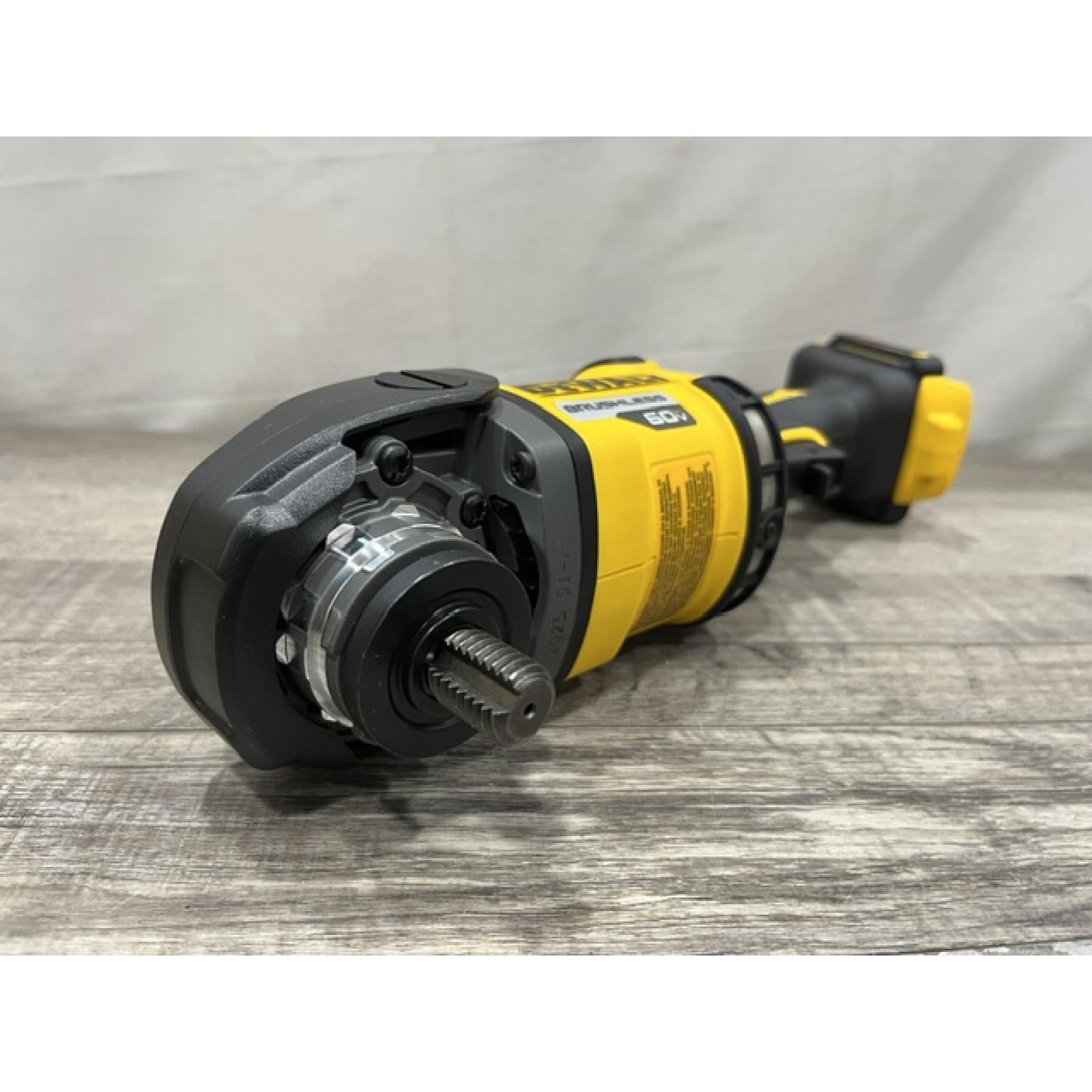 AS-IS DEWALT FLEXVOLT 60V Cordless 7 in. Angle Grinder (Tool-Only)