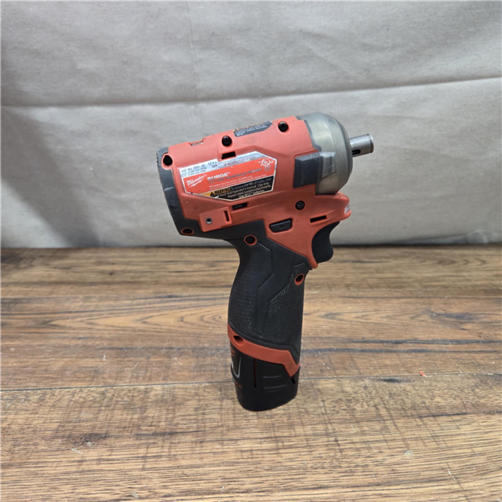 AS-IS Milwaukee M12 FUEL SURGE 1/4 in. Cordless Brushless Hydraulic Impact Driver Kit (Battery & Charger)