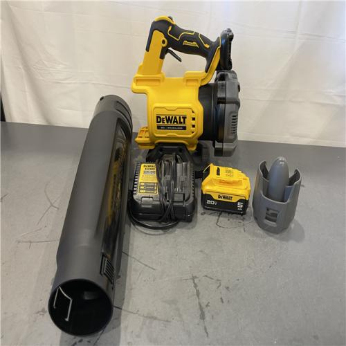 AS-IS - DeWalt 20V MAX 125 MPH 450 CFM Brushless Cordless Battery Powered Blower Kit