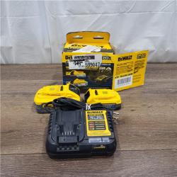 AS-IS DeWalt 20V MAX POWERSTACK DCBP315-2C Lithium-Ion 1.7Ah and 5Ah Battery and Charger Starter Kit 3 Pc
