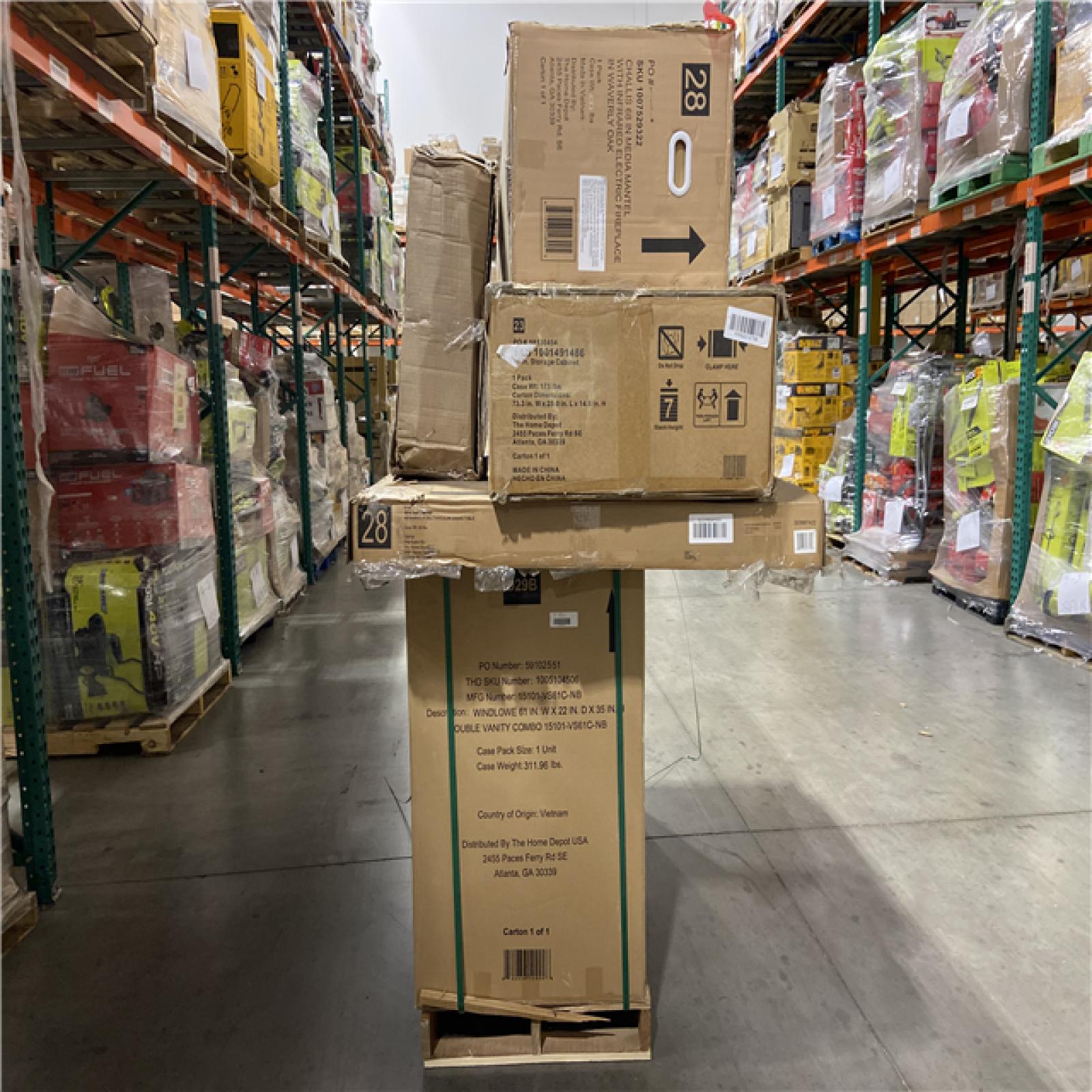 DALLAS LOCATION - AS-IS HOME IMPROVEMENT PALLET