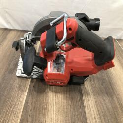AS-IS Milwaukee  FUEL 18V Lithium-Ion Brushless Cordless 7-1/4 in. Circular Saw (Tool-Only)