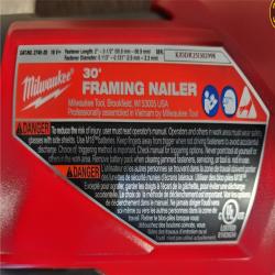 HOUSTON LOCATION - AS-IS (APPEARS LIKE NEW) M18 FUEL 3-1/2 in. 18-Volt 30-Degree Lithium-Ion Brushless Cordless Framing Nailer (Tool-Only)