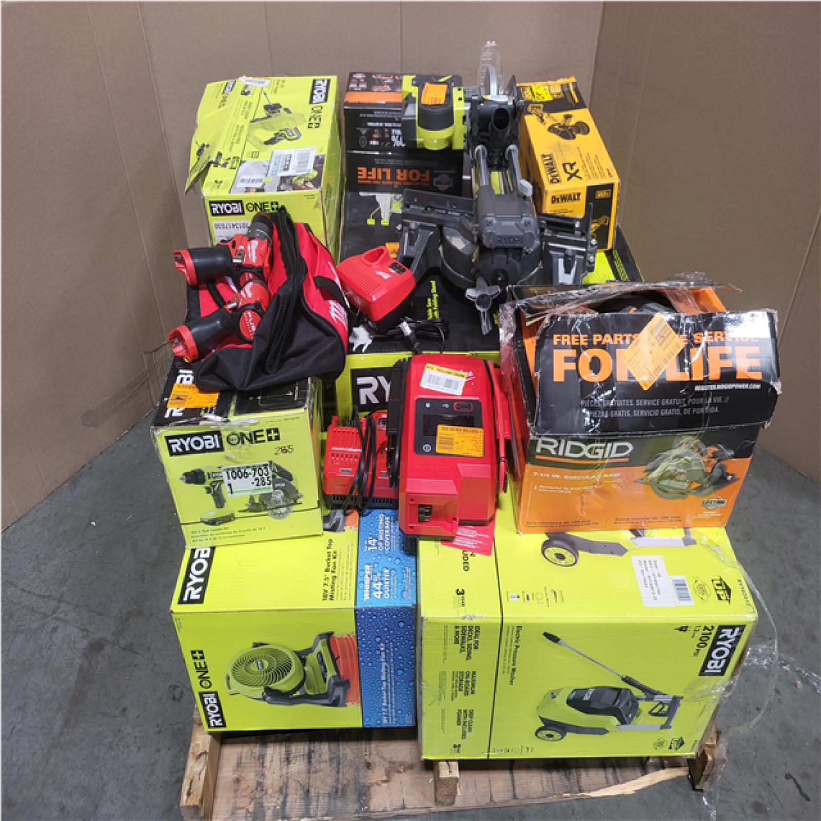 CALIFORNIA AS-IS TOOL PALLET