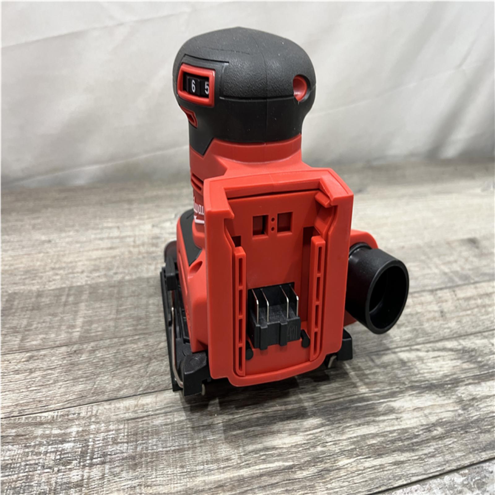 AS-IS Milwaukee 18V Lithium-Ion Cordless 1/4 in. Sheet Sander (Tool-Only)