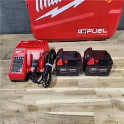 HOUSTON LOCATION - AS-IS MILWAUKEE FUEL 18V Lithium-Ion Brushless Cordless Hammer Drill and Impact Driver Combo Kit (2-Tool) with 2 Batteries