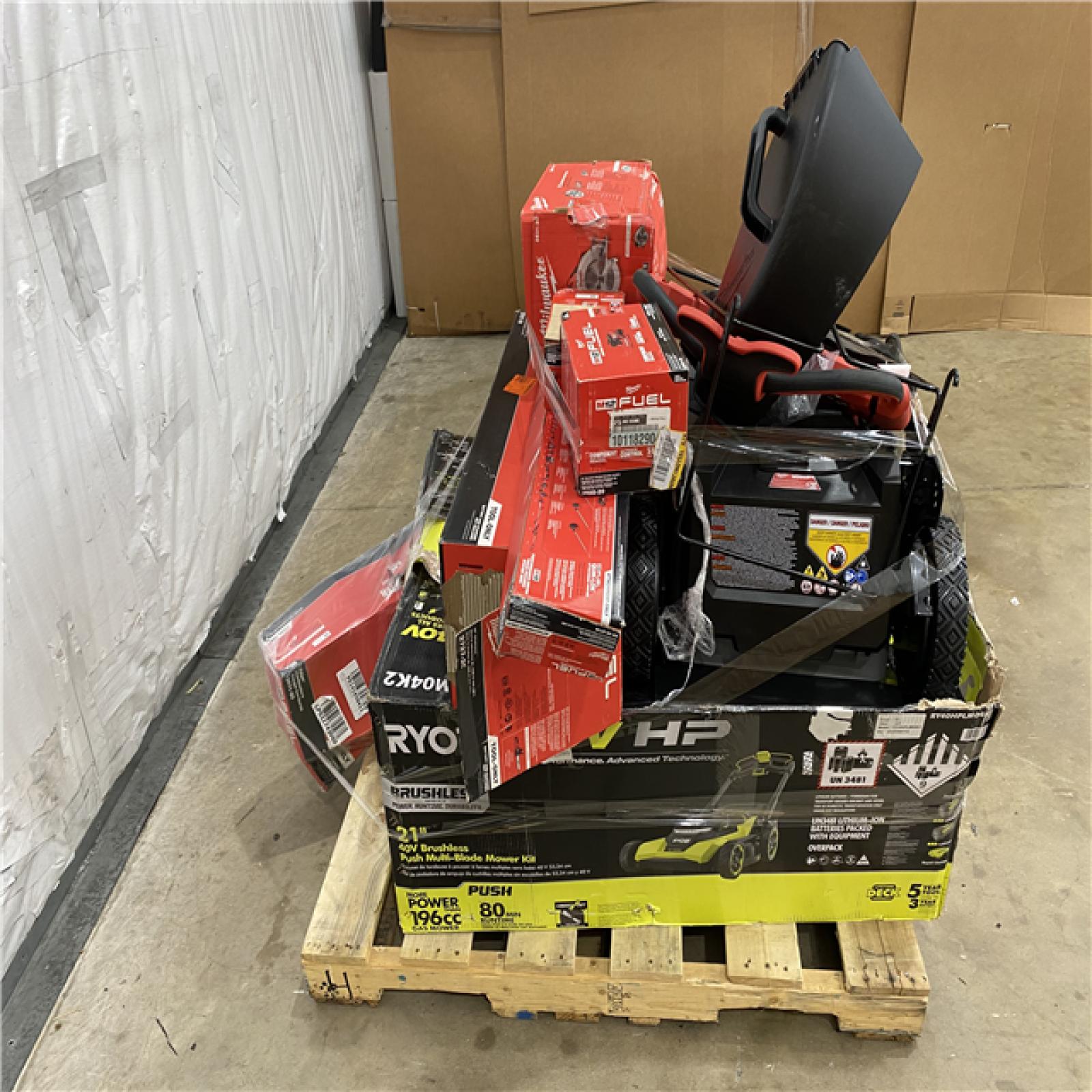 Houston Location AS IS - Tool Pallet