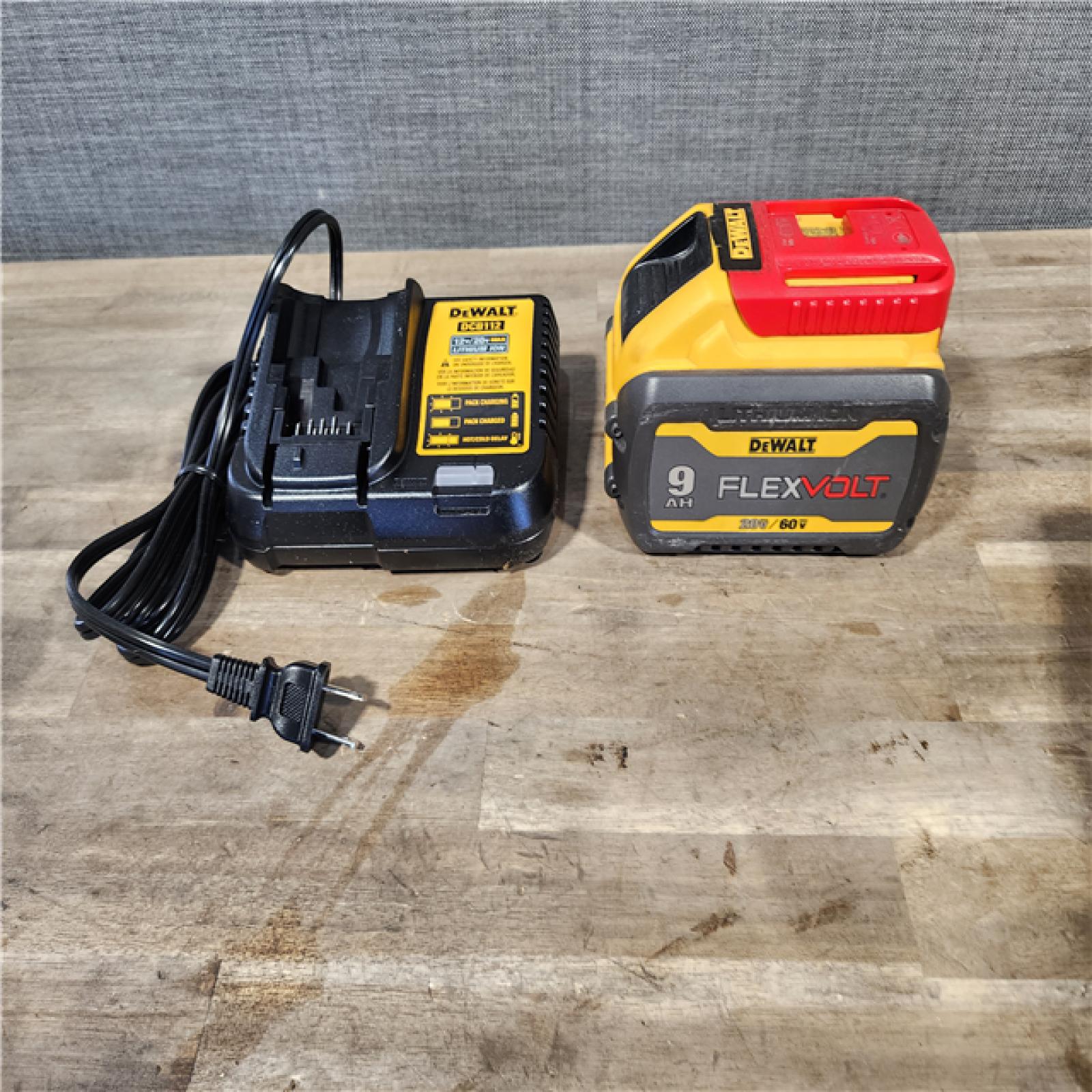 HOUSTON LOCATION - AS-IS DEWALT FLEXVOLT 60V MAX Cordless Brushless Reciprocating Saw Kit with (1) FLEXVOLT 9.0Ah Battery