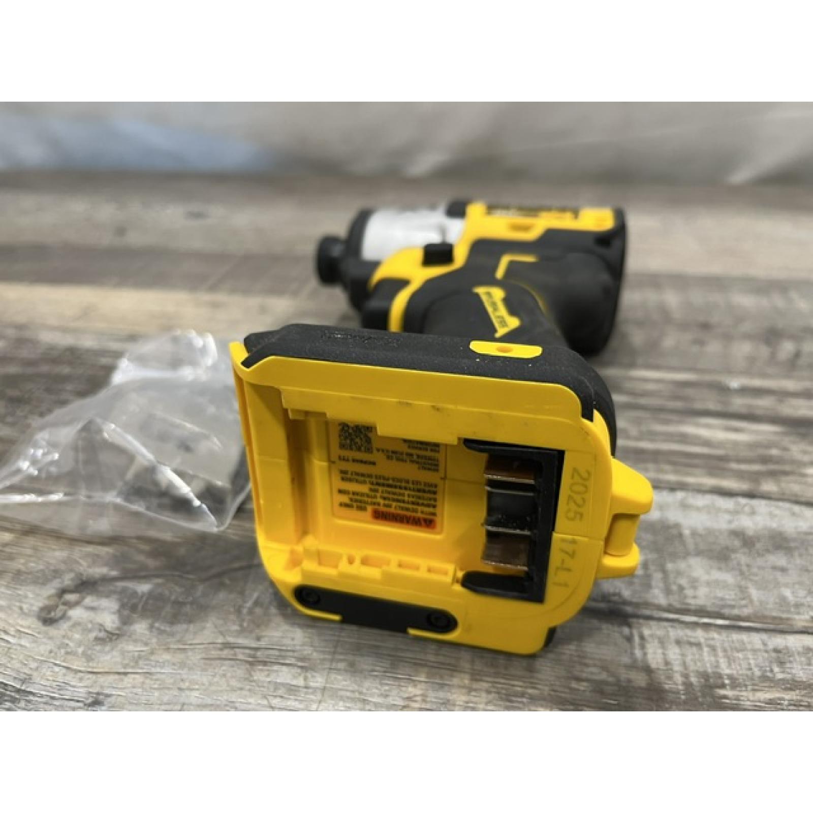 AS-IS DEWALT 20-Volt Maximum XR Cordless Brushless 1/4 in. 3-Speed Impact Driver (Tool-Only)