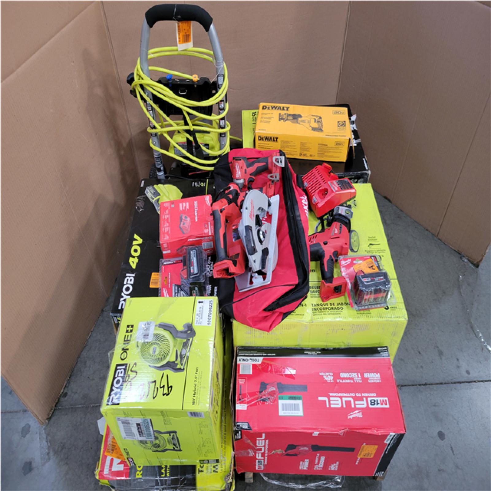 CALIFORNIA AS-IS TOOL PALLET