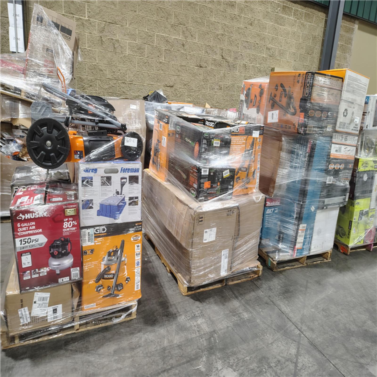Pittston Location As-Is Tools and more Partial Truckload (11 Pallets) 5617-C