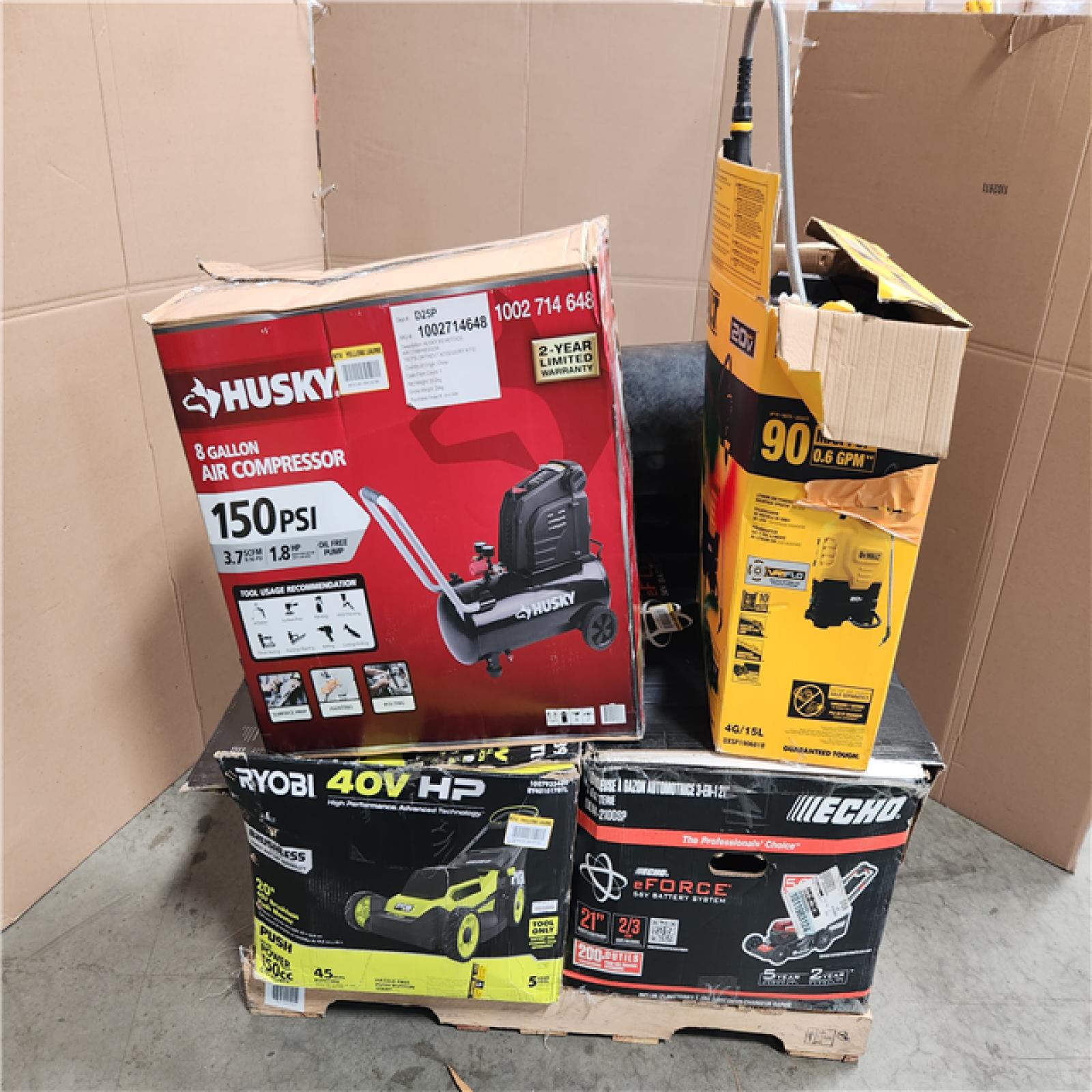 CALIFORNIA AS-IS OUT DOOR POWER EQUIPMENT