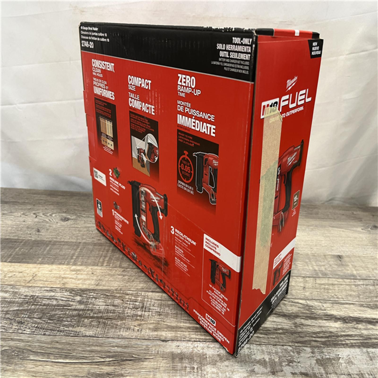 NEW - Milwaukee FUEL 18-Volt Lithium-Ion Brushless Cordless Gen II 18-Gauge Brad Nailer (Tool-Only)