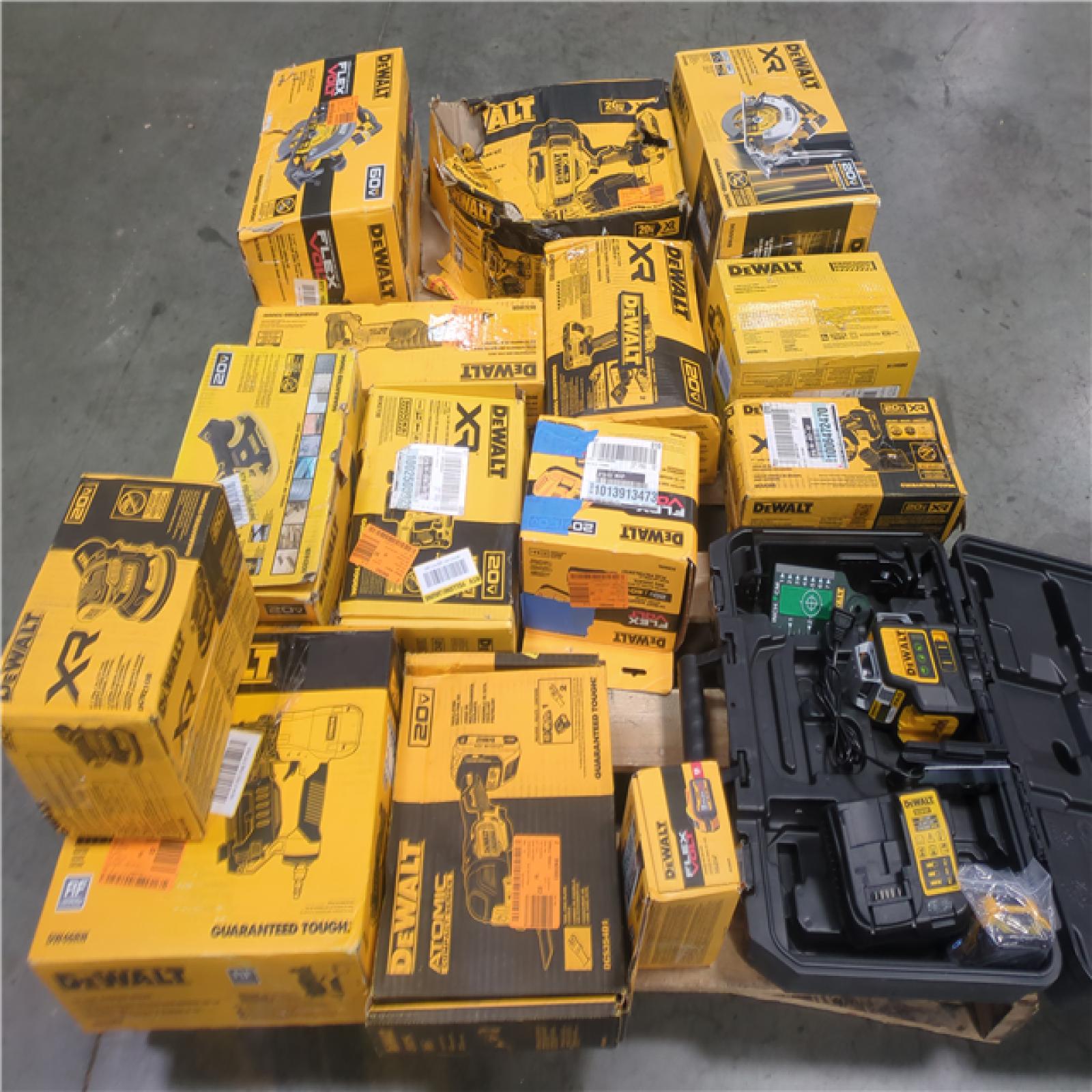 CALIFORNIA AS-IS DeWalt Tool Pallet
