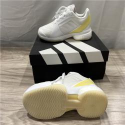 Adidas Avaluxe Tennis Shoes - White/Orange Tint - SZ 6.5