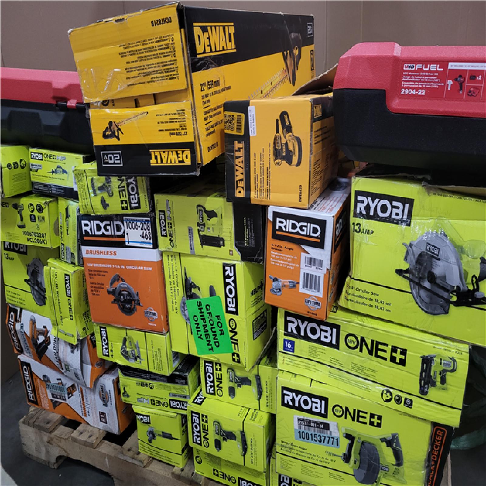 California AS-IS Tool Pallet