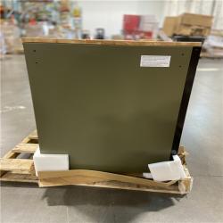 DALLAS LOCATION - Husky Limited Edition 52 in. x 24.5 in. D 10-Drawer Army Green Mobile Workbench with Solid Wood Top
