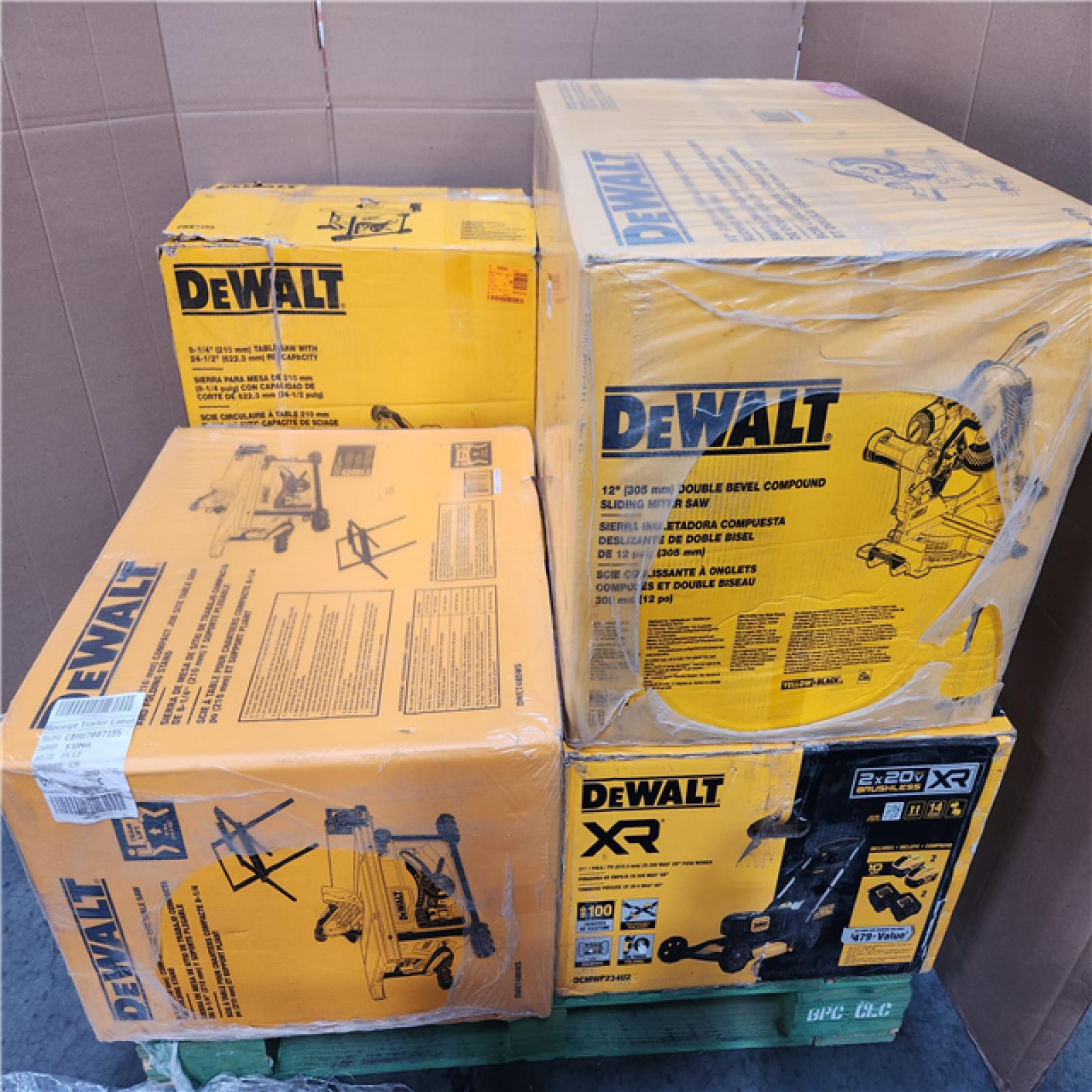 CALIFORNIA AS-IS TOOL PALLET