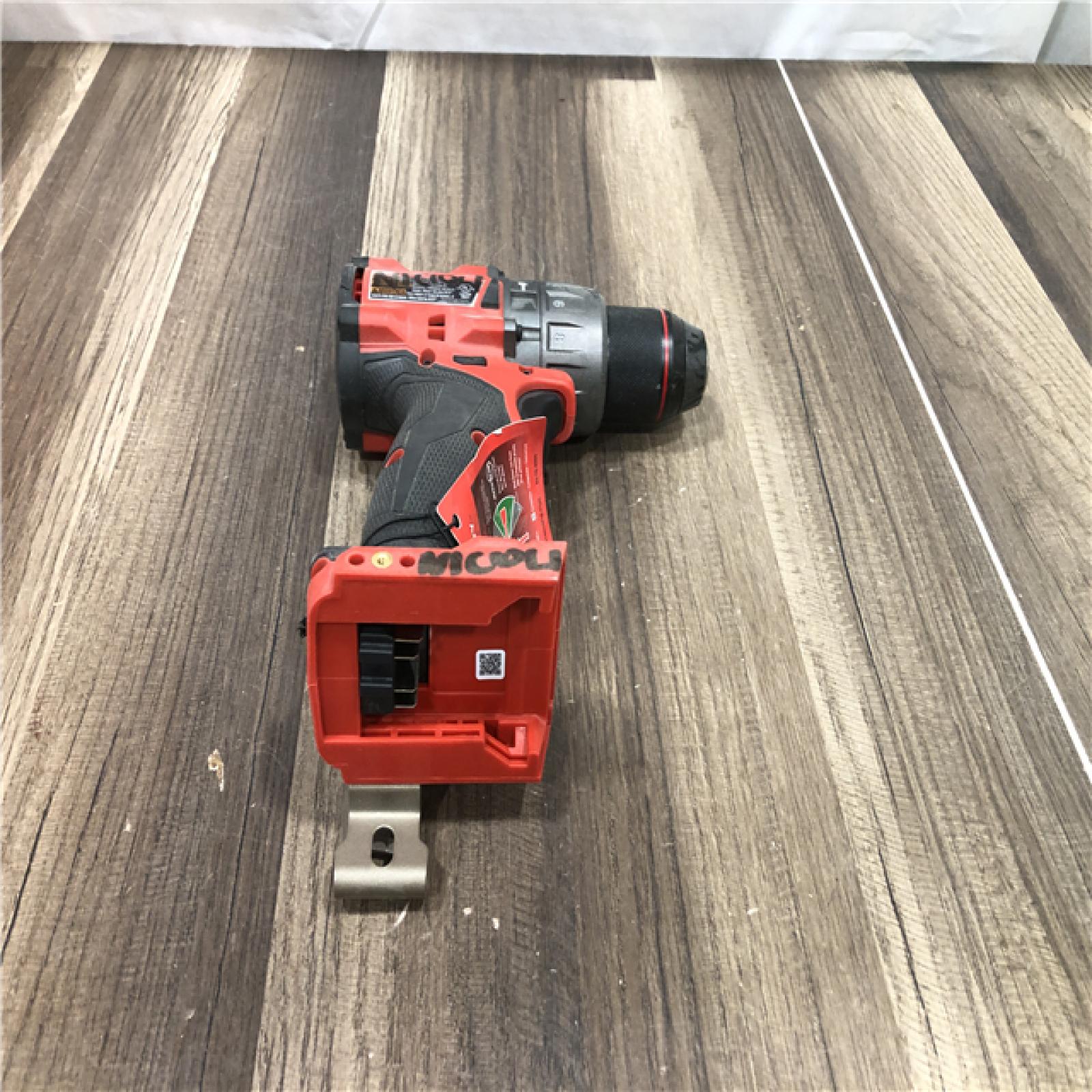 AS-IS Milwaukee FUEL 18V Lithium-Ion Brushless Cordless 1/2 in. Hammer Drill/Driver (Tool-Only)