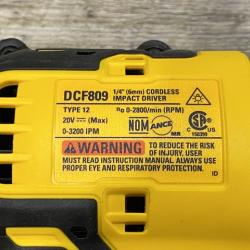 AS-IS DEWALT Atomic 20V Max Lithium-Ion Brushless Cordless Compact 1/4 in. Impact Driver Kit