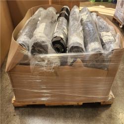 Phoenix NEW TrafficMaster Drainage Black 3 ft. x 5 ft. Rubber Non-Slip Indoor Outdoor Commercial Door Mat Pallet (18-Mats)