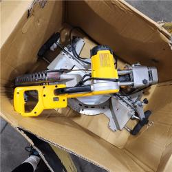 As-Is- DeWALT  12in Double Bevel Sliding Compound Miter Saw